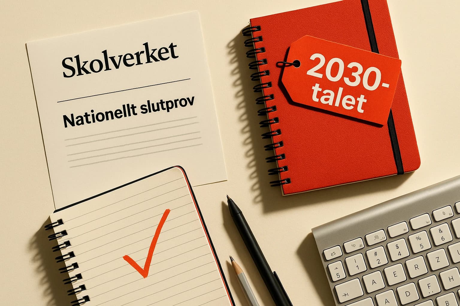 Skolverket: Digitala nationella slutprov dröjer till 2030‑talet